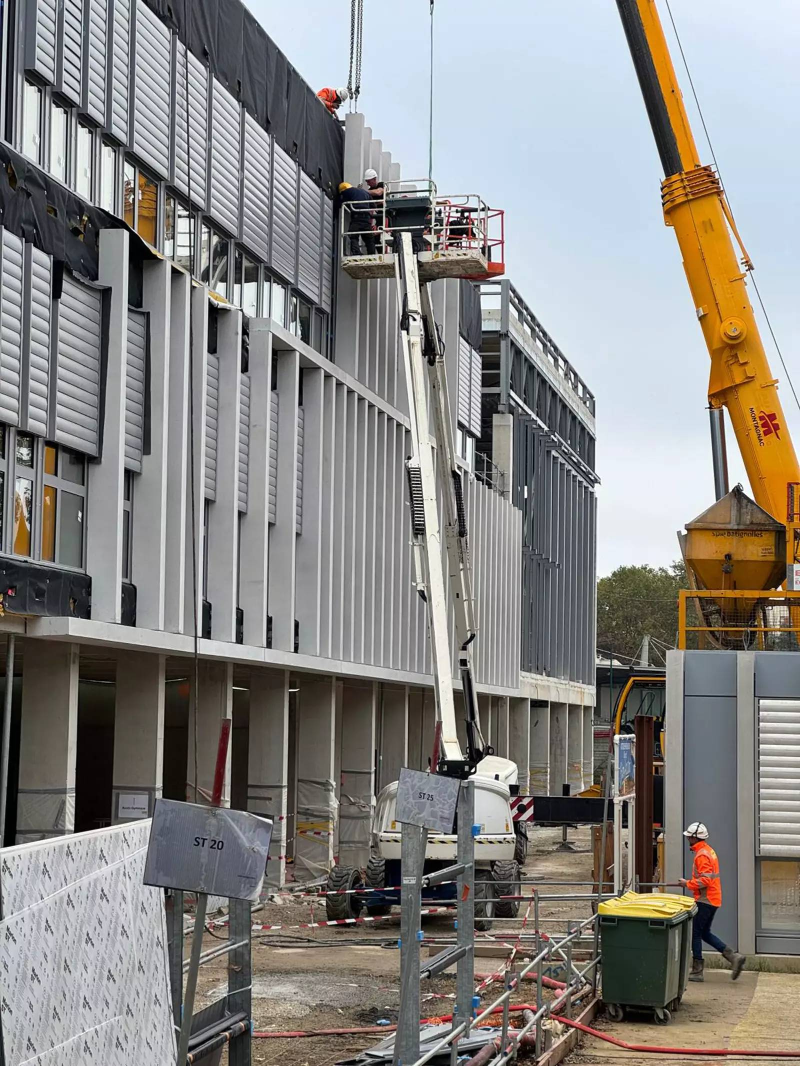 VISITE DE CHANTIER // Collège Charlotte Delbo Malakoff