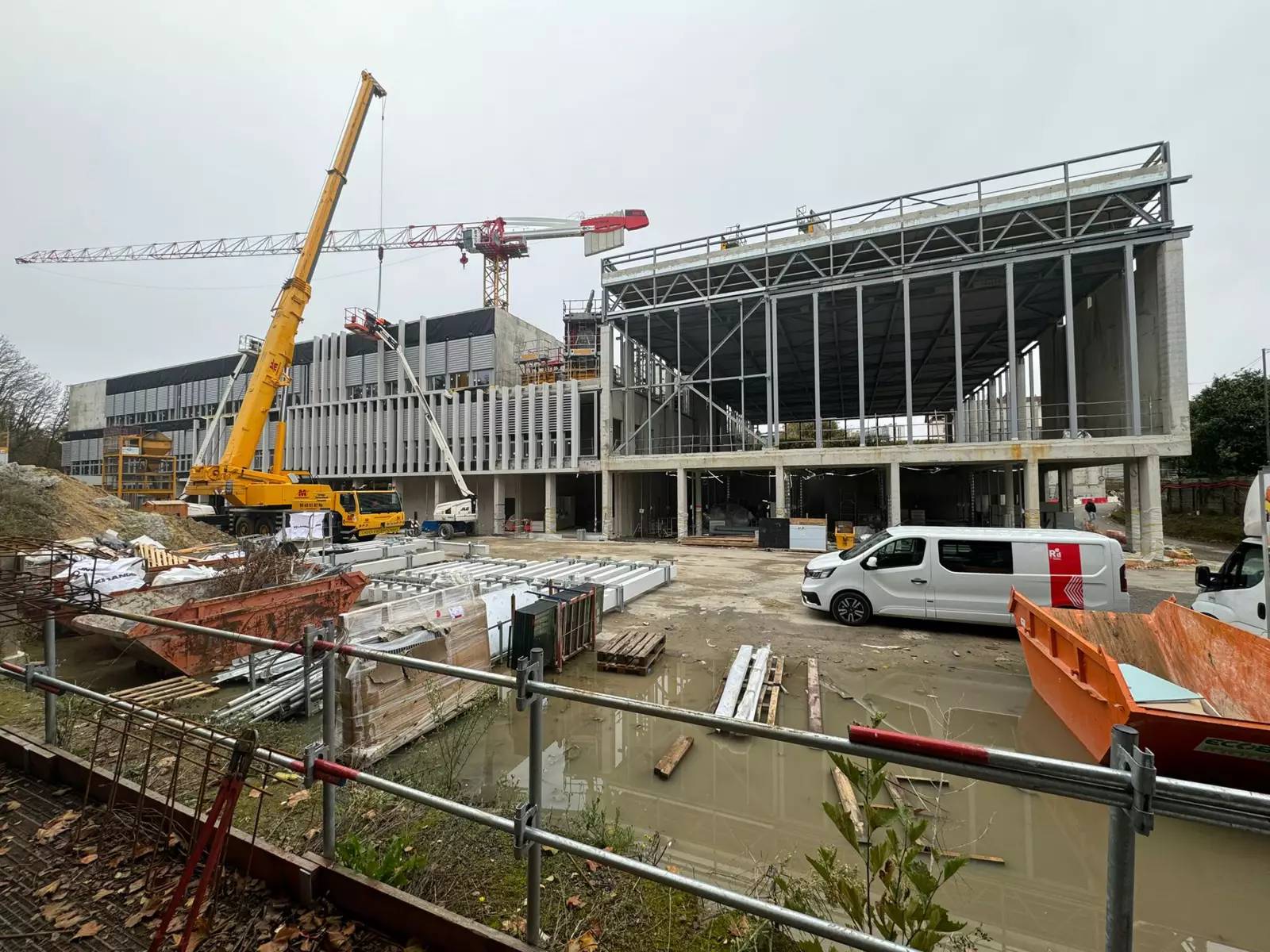 VISITE DE CHANTIER // Collège Charlotte Delbo Malakoff