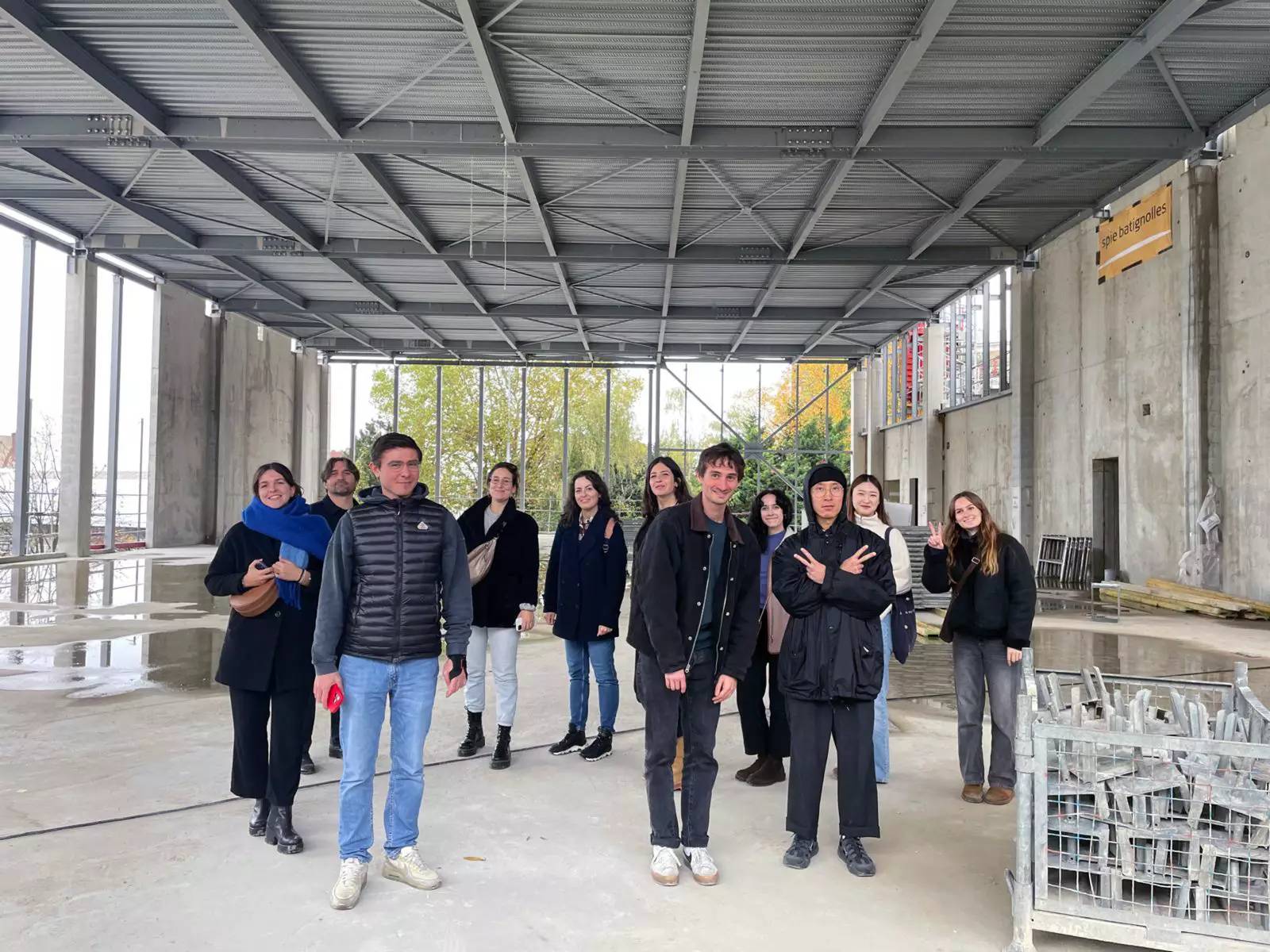 VISITE DE CHANTIER // Collège Charlotte Delbo Malakoff