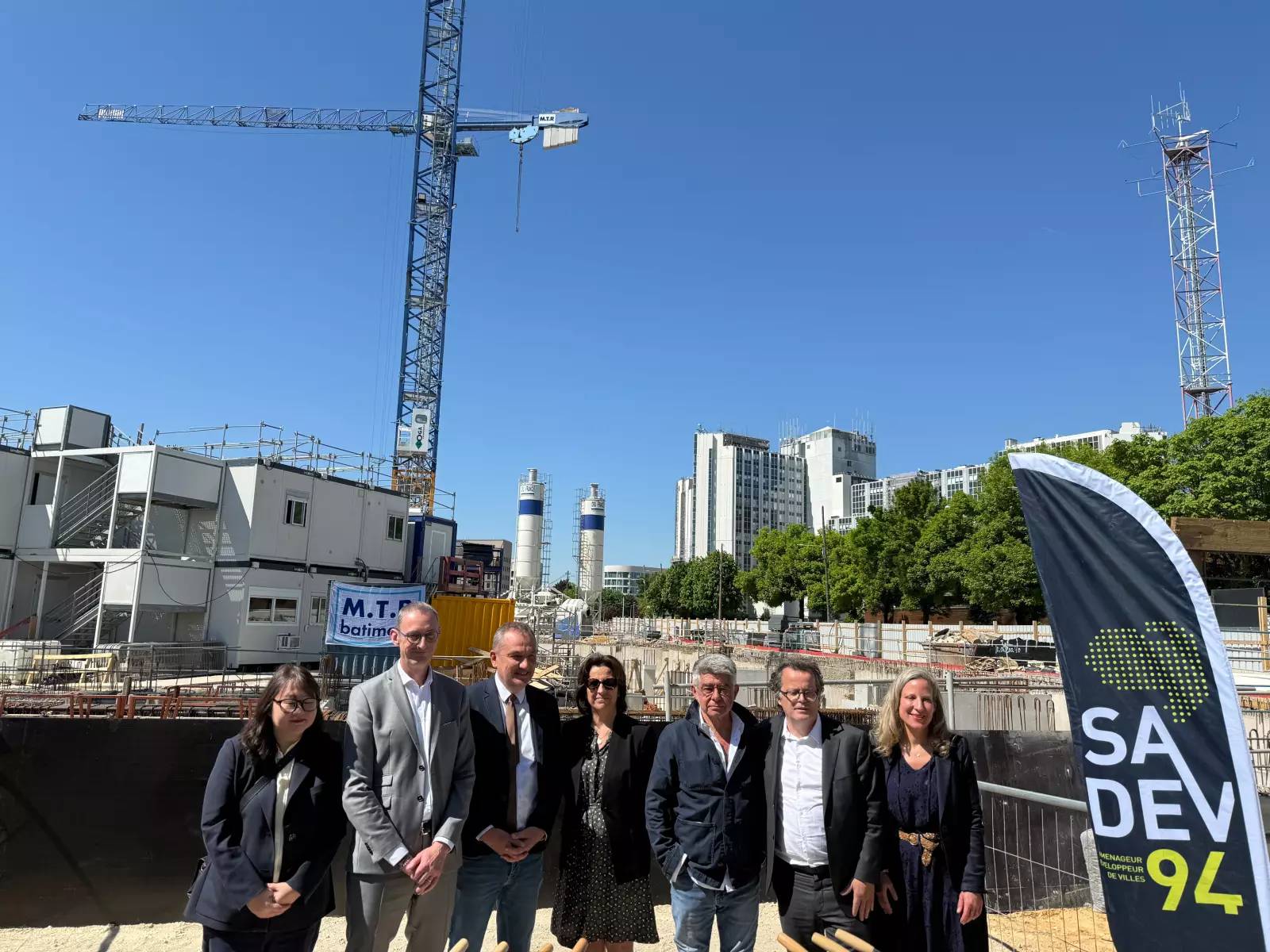 LANCEMENT CHANTIER // Première pierre Villejuif 'Nouveau Regard'