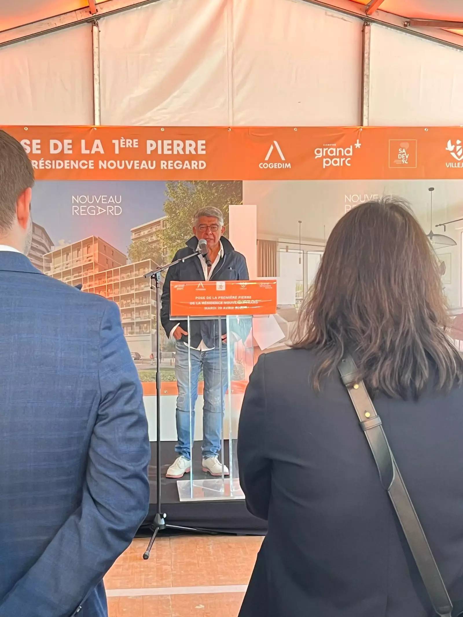LANCEMENT CHANTIER // Première pierre Villejuif 'Nouveau Regard'