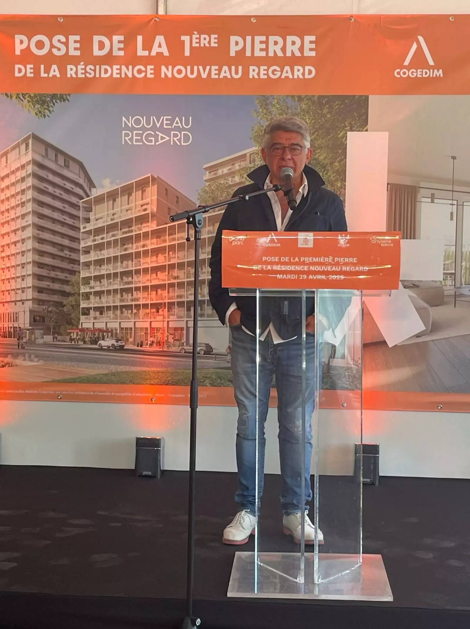 LANCEMENT CHANTIER // Première pierre Villejuif 'Nouveau Regard'