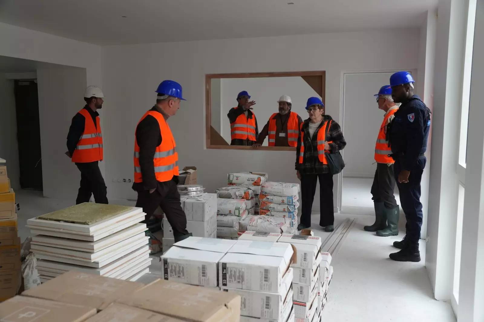 VISITE DE CHANTIER // Commissariat de Sevran