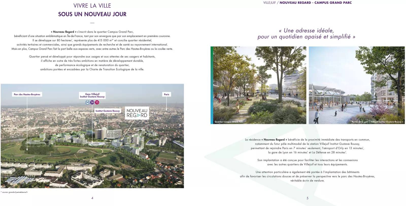 LANCEMENT COMMERCIAL // Logements Villejuif "Nouveau regard"