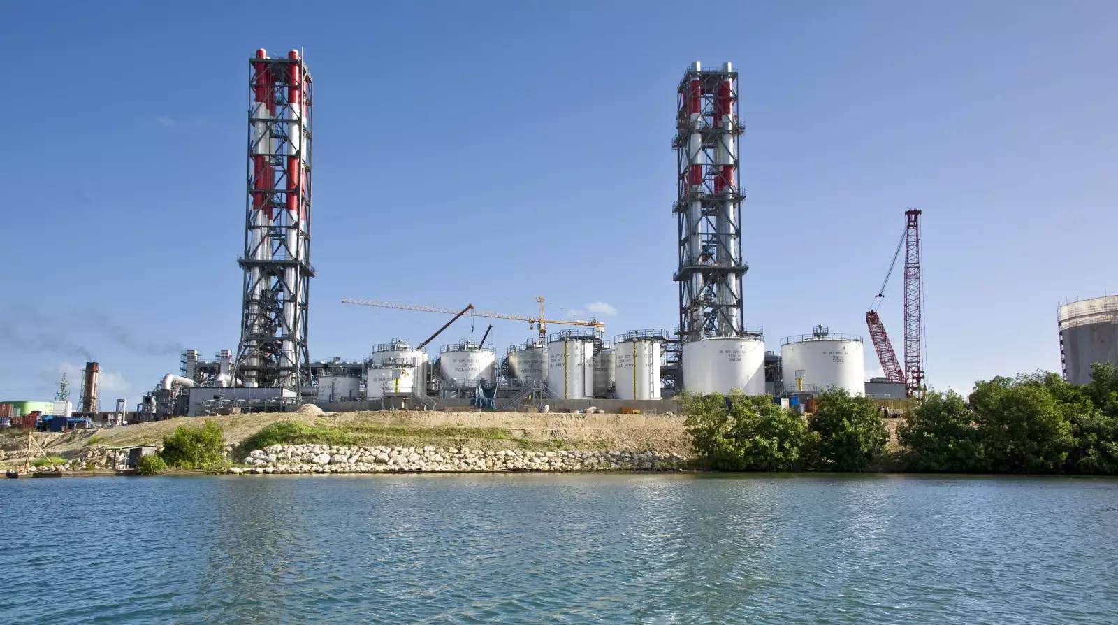 GUADELOUPE Centrale électrique EDF 