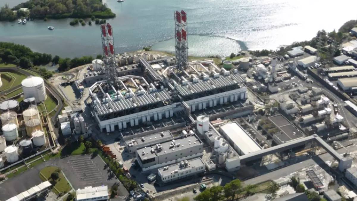 GUADELOUPE - Centrale électrique EDF 
