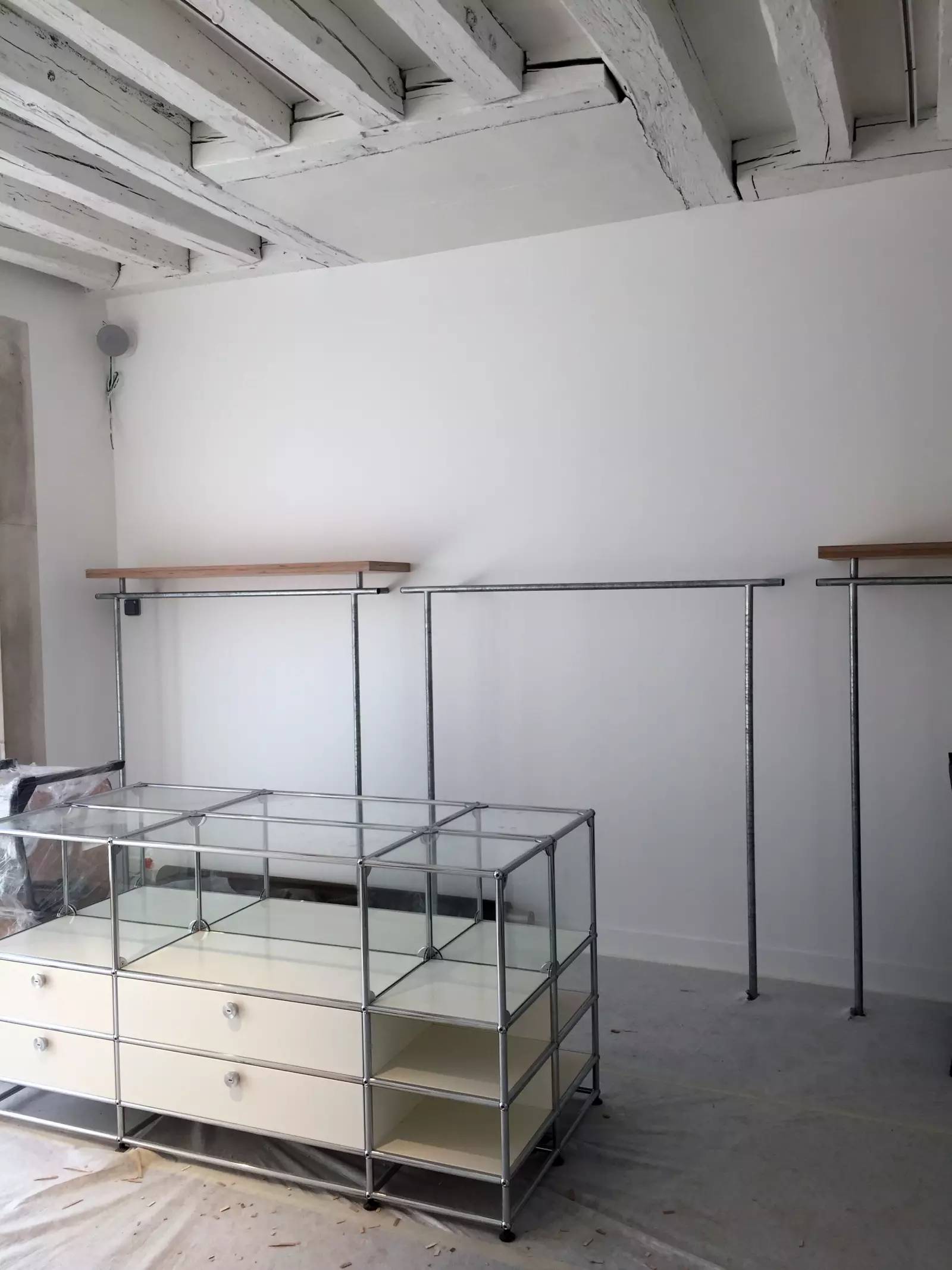 PARIS 3ème Rénovation de boutique