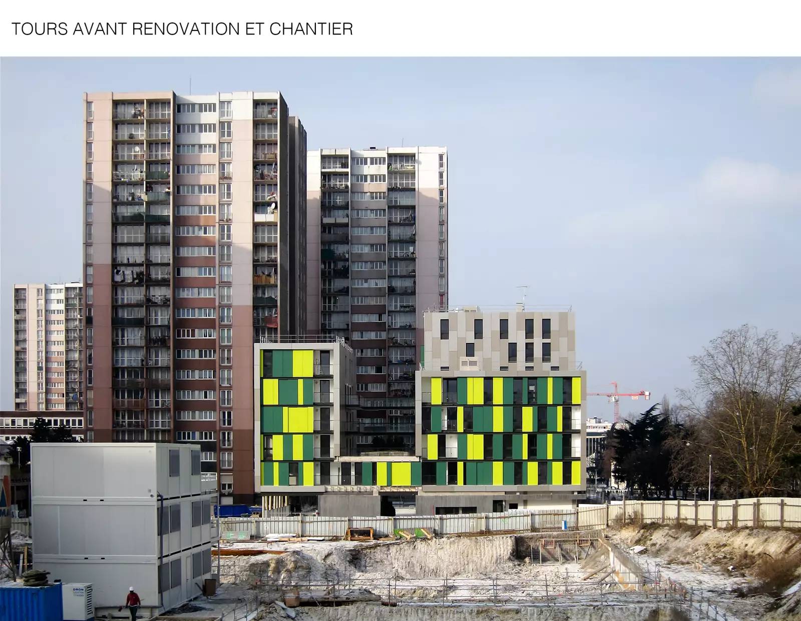 BOBIGNY Réhabilitation lourde de 2 tours et 38 logements