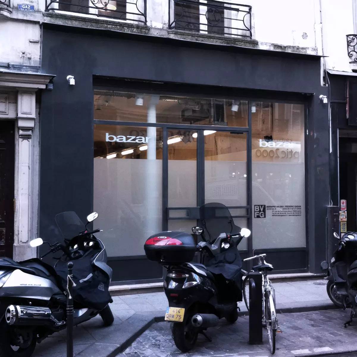 PARIS 3ème - Rénovation de boutique