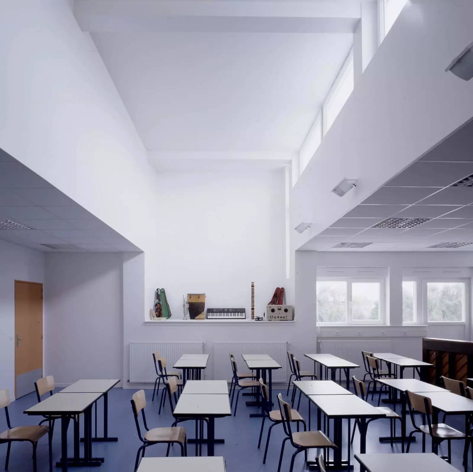 TOURS Restructuration d'un collège 600 élèves