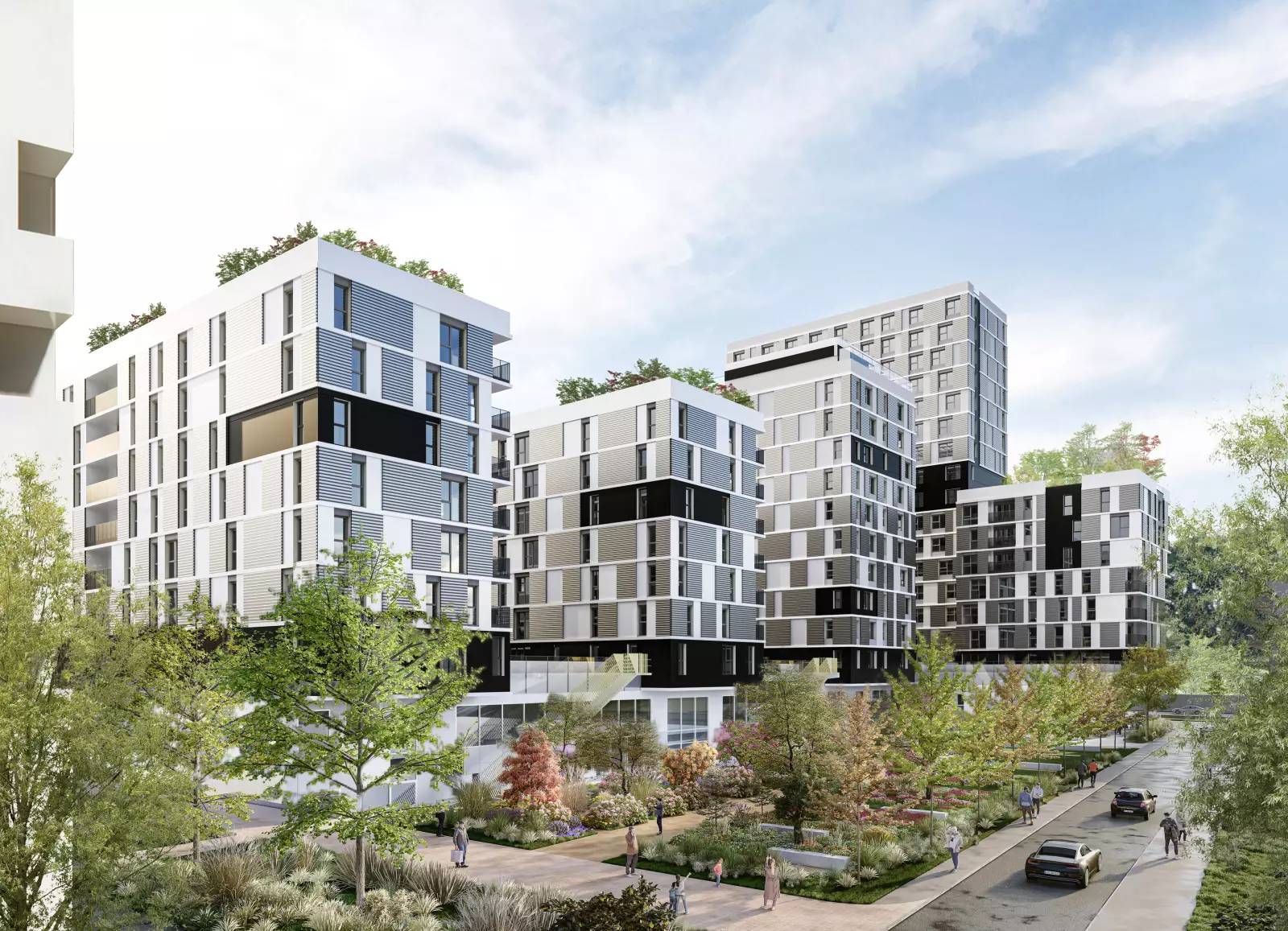 IVRY-SUR-SEINE 482 logements, résidence étudiante et activités