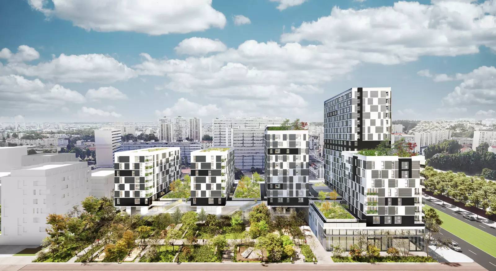 IVRY-SUR-SEINE 482 logements, résidence étudiante et activités