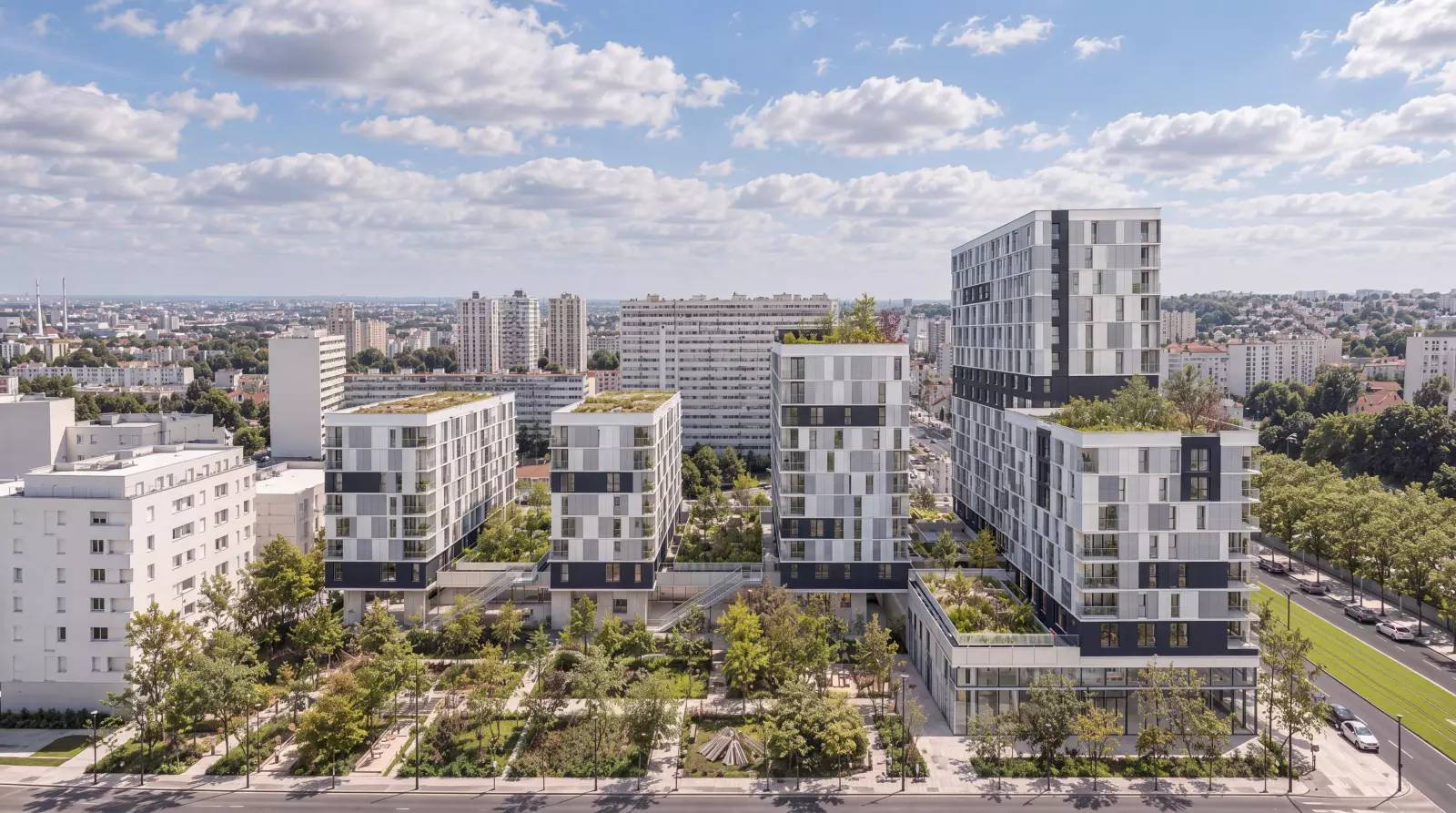 IVRY-SUR-SEINE 482 logements, résidence étudiante et activités