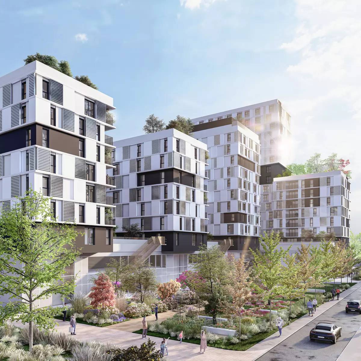 IVRY-SUR-SEINE - 482 logements, résidence étudiante et activités