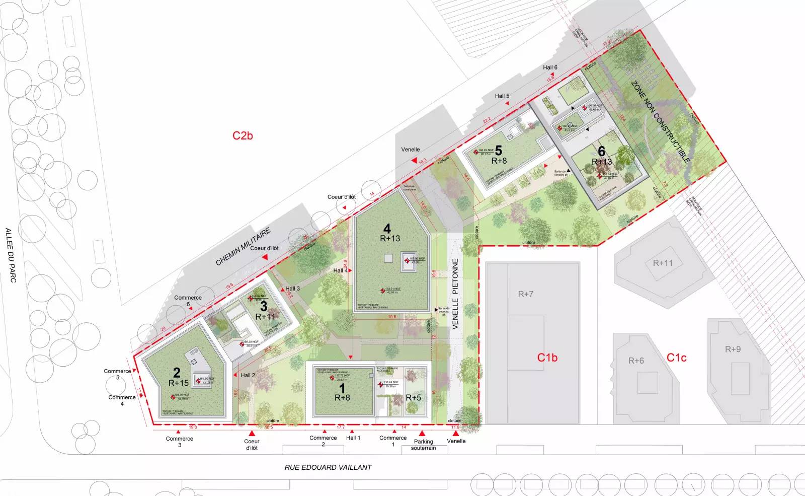 VILLEJUIF 280 logements et activités