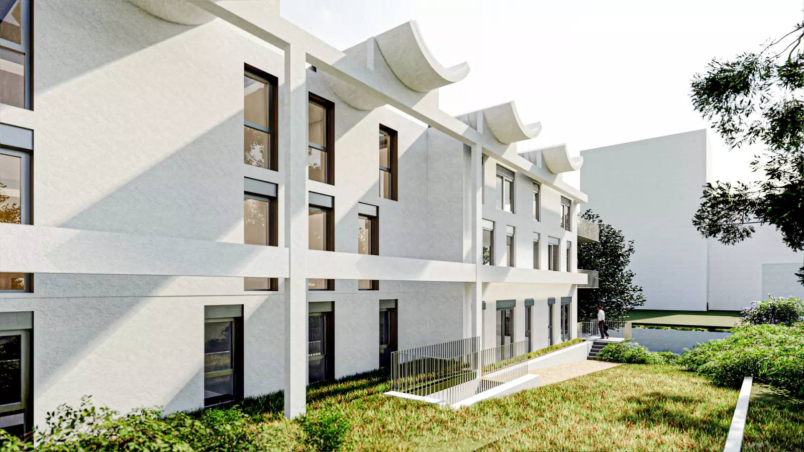 NANTERRE Restructuration lourde d'un bâtiment industriel