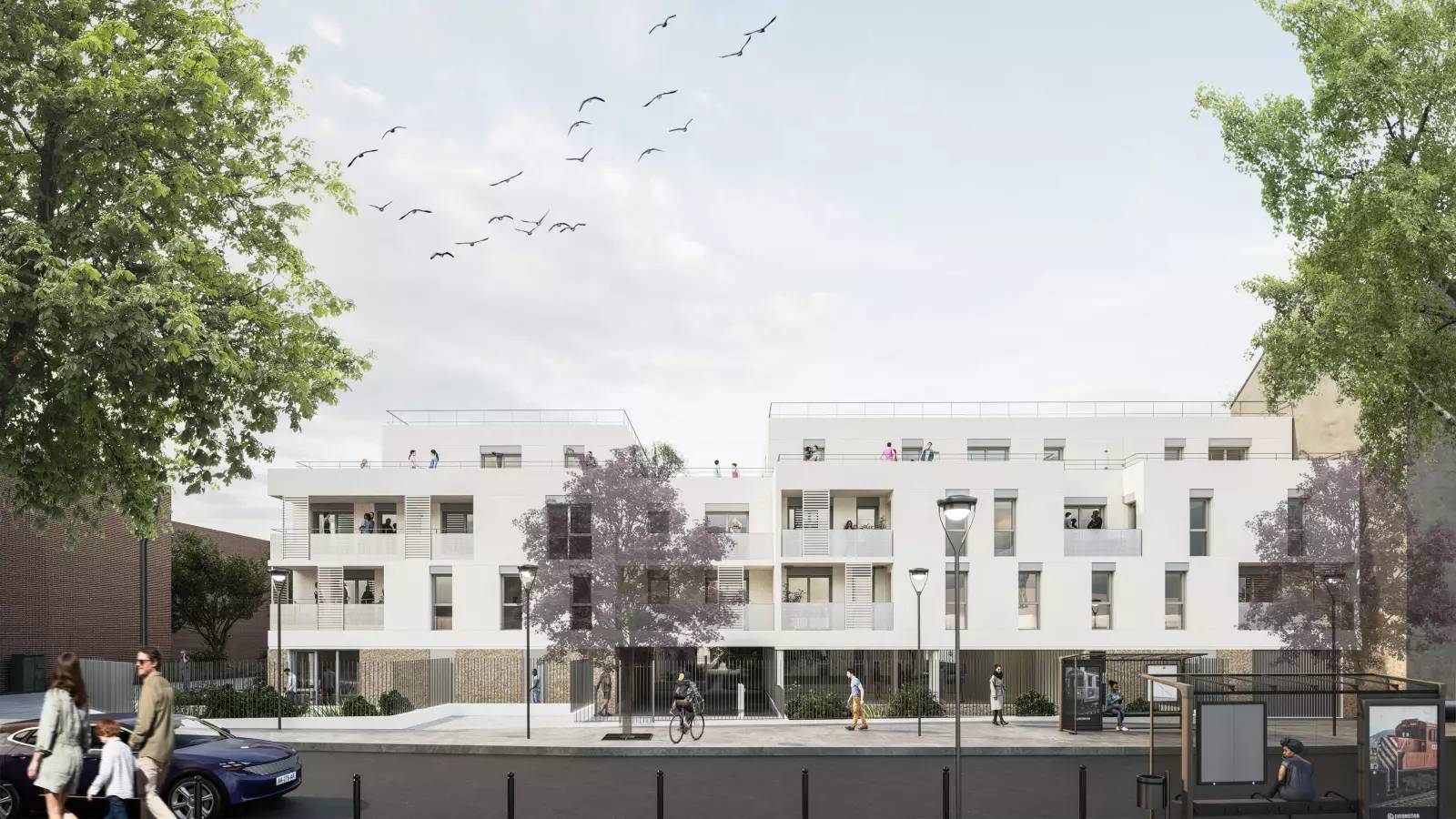 VILLEPARISIS 65 Logements + 1 Bureau 