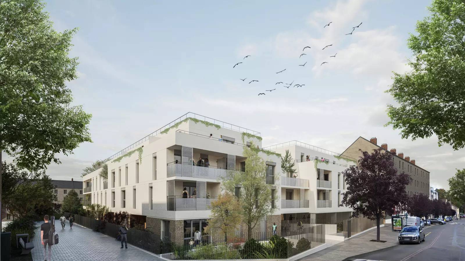 VILLEPARISIS 65 Logements + 1 Bureau 