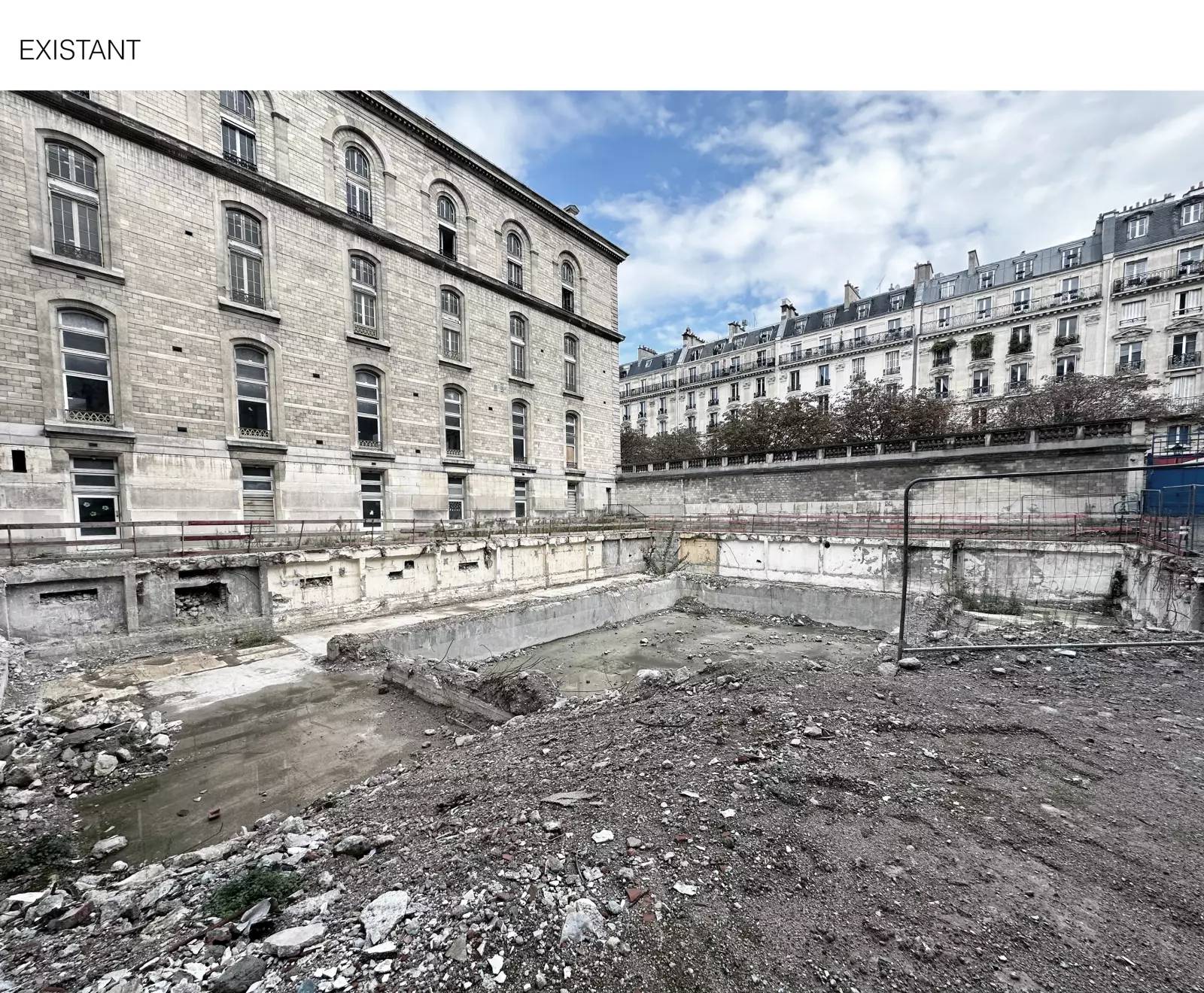 PARIS 4ème Restructuration et extension de l'Hôpital Hôtel-Dieu 