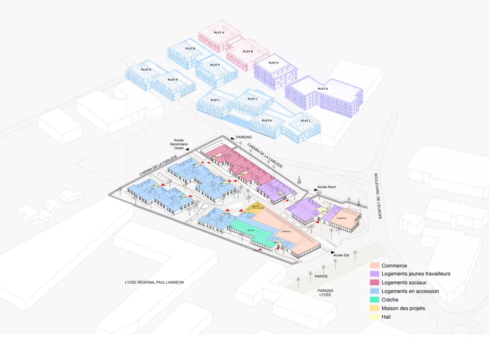 LA SEYNE-SUR-MER 300 logements, créche et activités