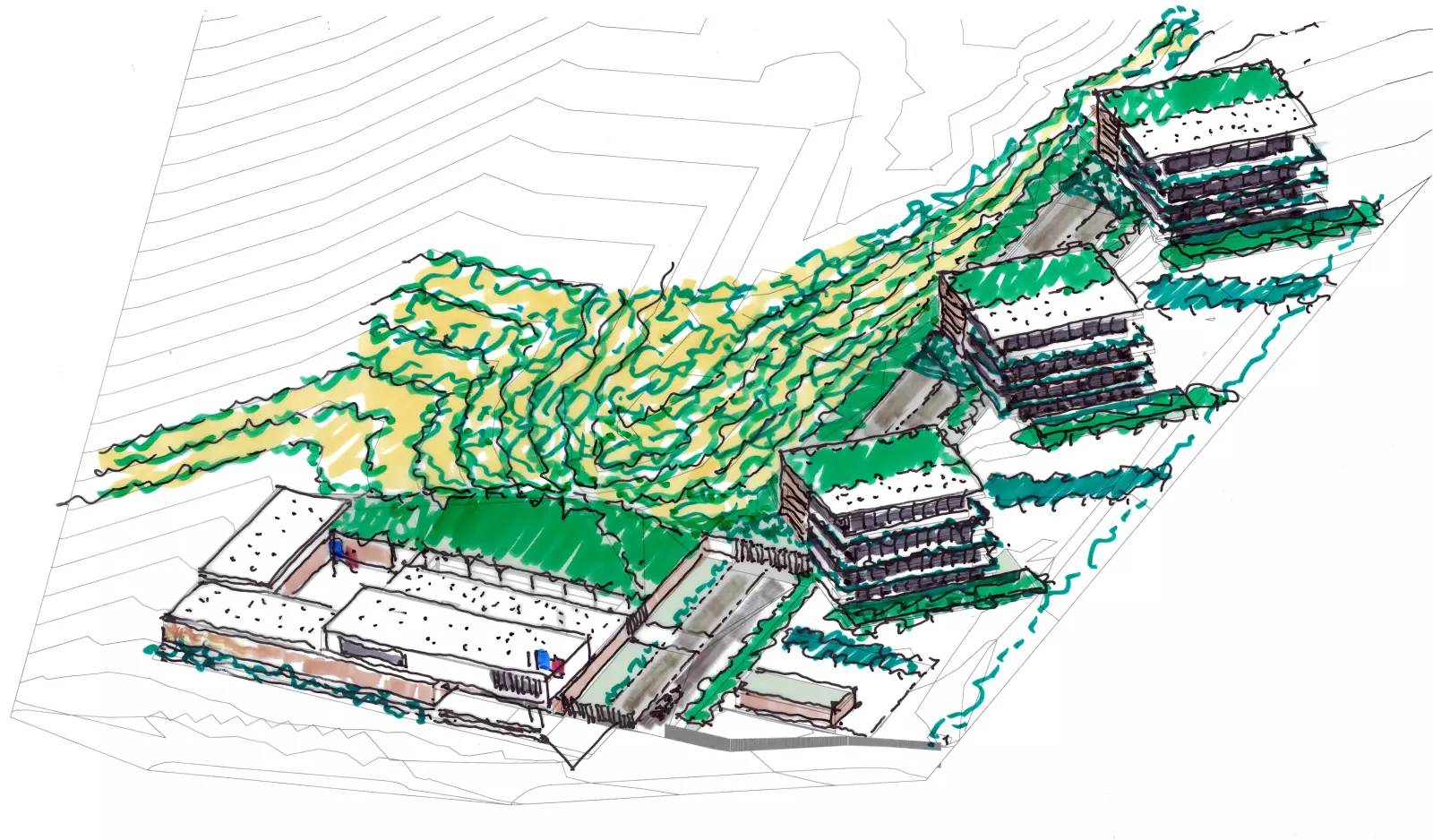 PERI Caserne de gendarmerie et 39 logements