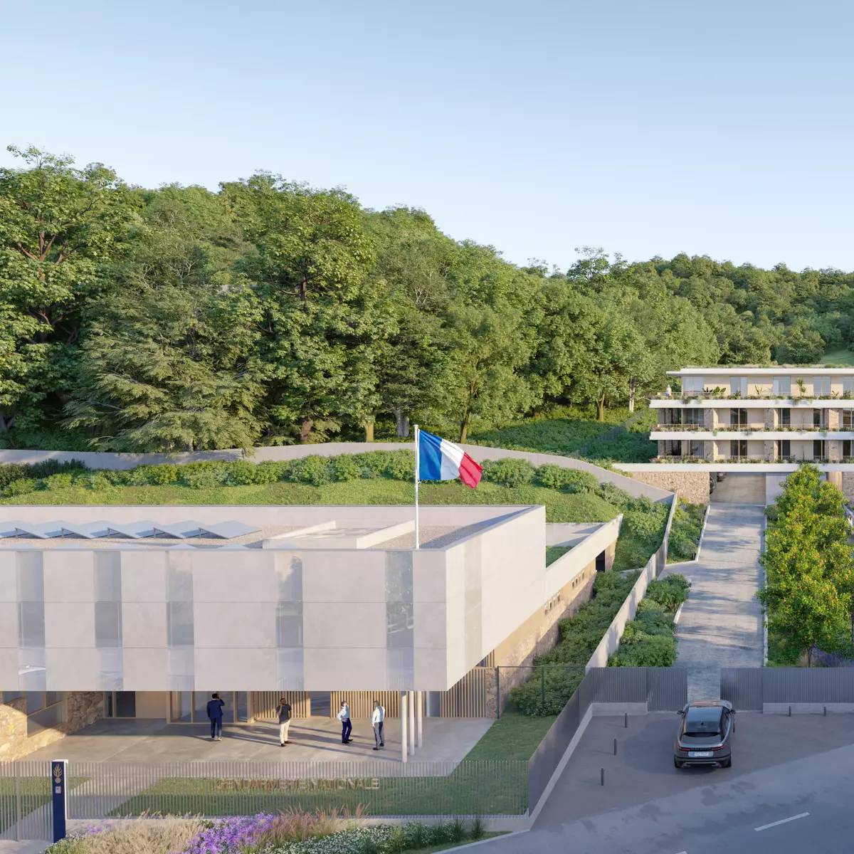 PERI - Caserne de gendarmerie et 39 logements