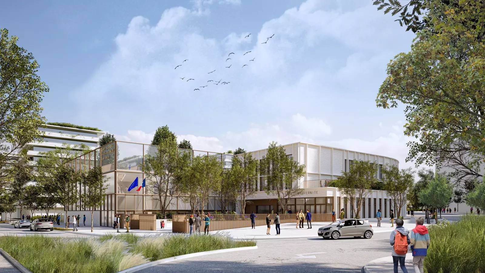 CLICHY-LA-GARENNE Groupe scolaire intercommunal 500 élèves