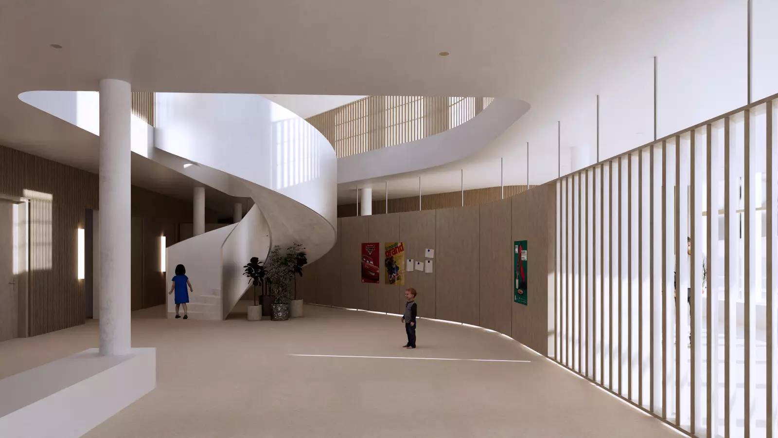 CLICHY-LA-GARENNE Groupe scolaire intercommunal 500 élèves