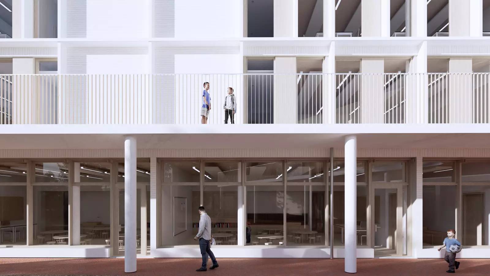CLICHY-LA-GARENNE Groupe scolaire intercommunal 500 élèves