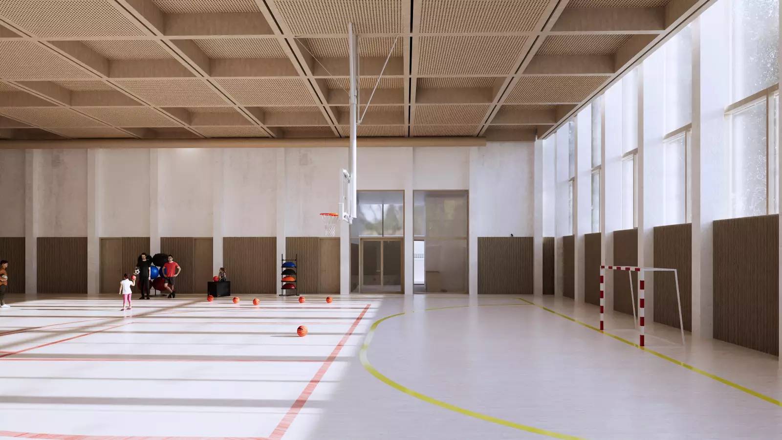 CLICHY-LA-GARENNE Groupe scolaire intercommunal 500 élèves