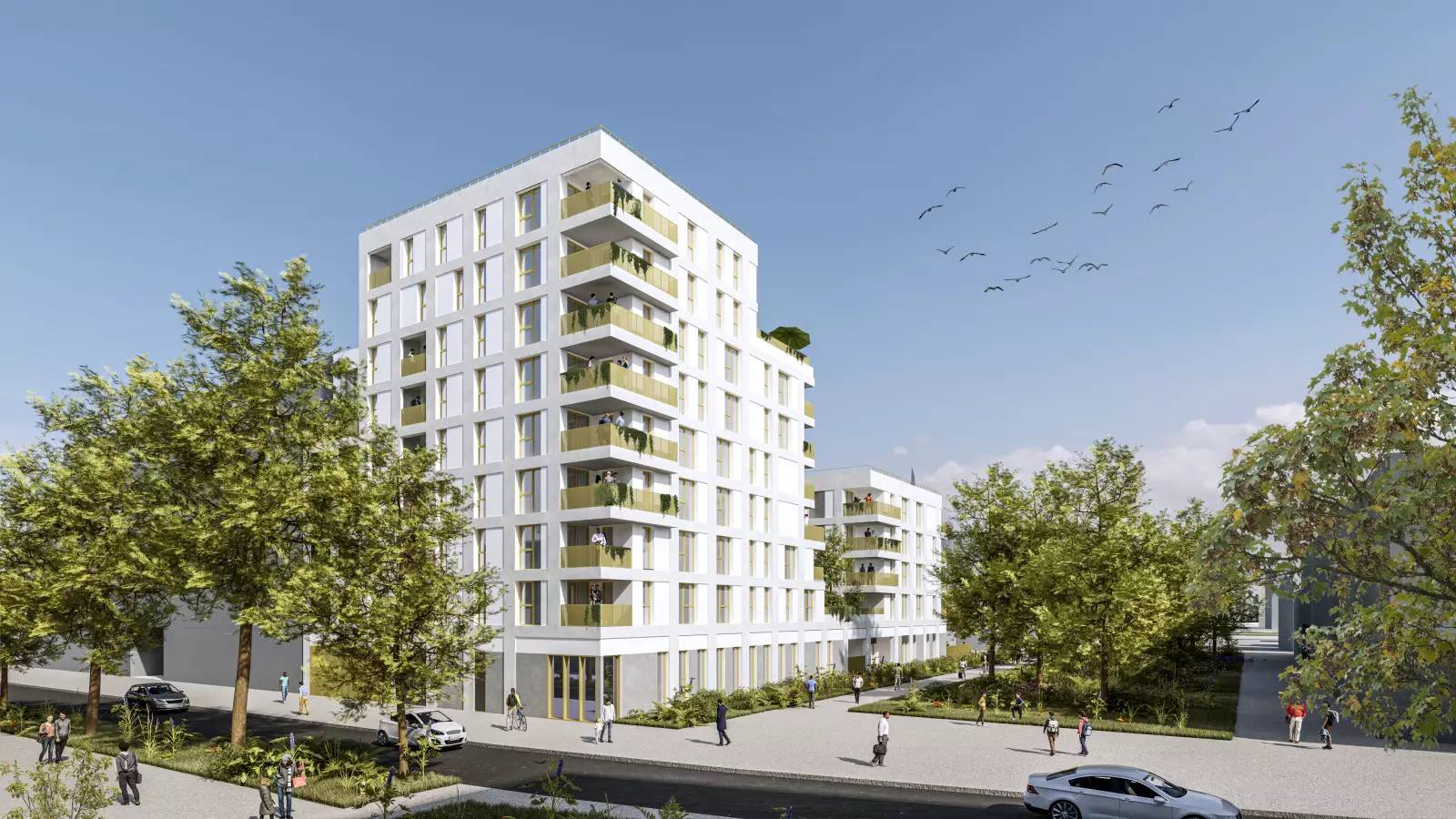 LA COURNEUVE 47 logements et crèche