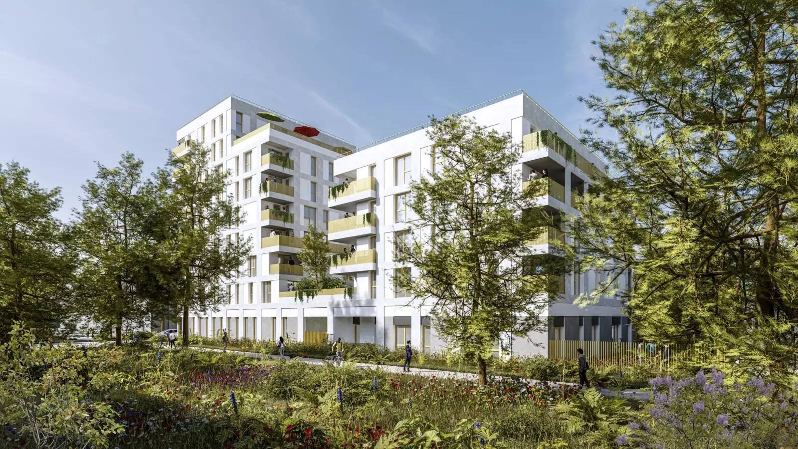 LA COURNEUVE 47 logements et crèche