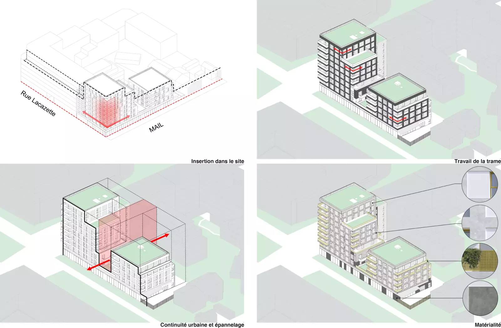 LA COURNEUVE 47 logements et crèche