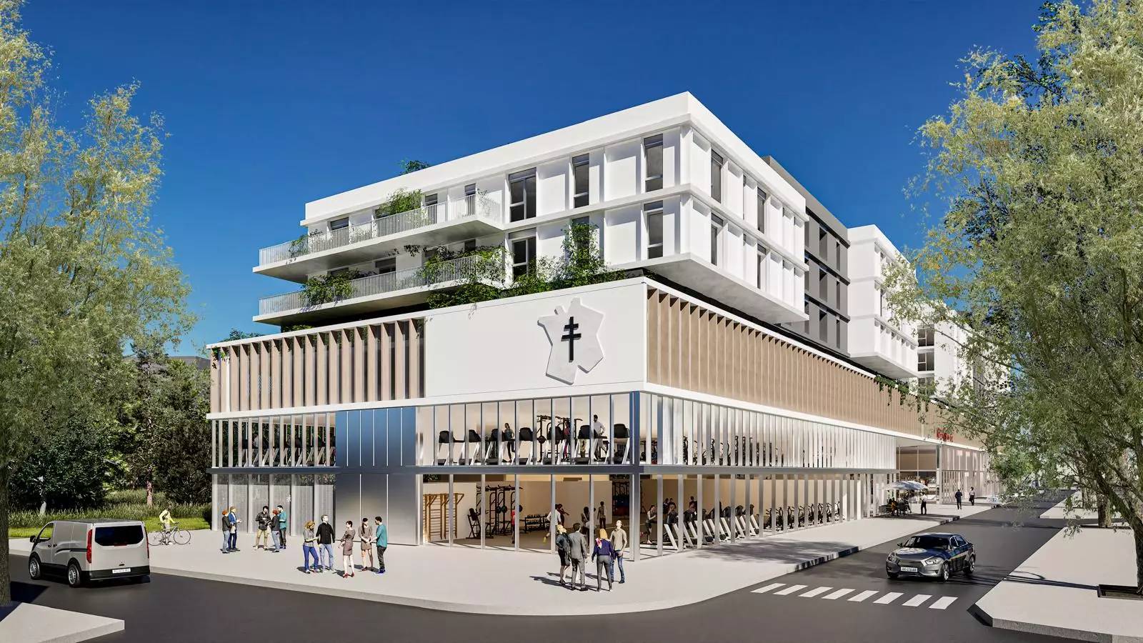 FRESNES  132 logements, commerces et activités