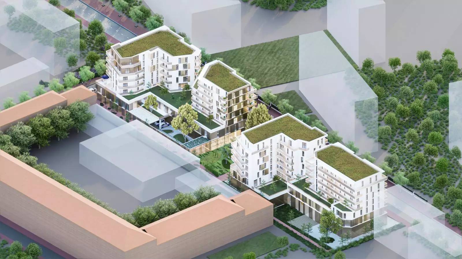 MONTROUGE 105 logements, commissariat, commerces et dépôt municipal