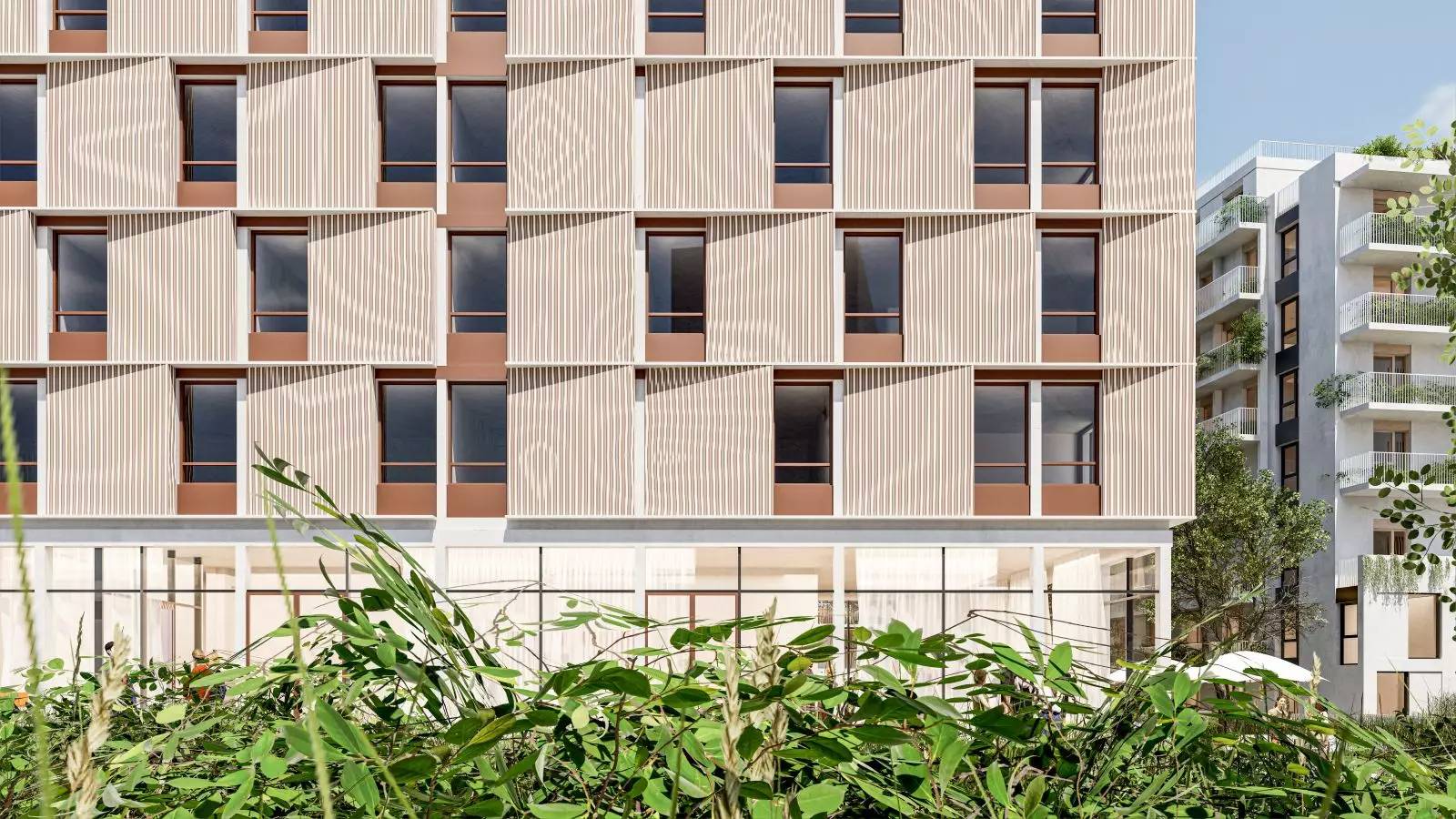 GENTILLY 508 chambres résidence étudiante et jeunes actifs et hôtel 114 chambres