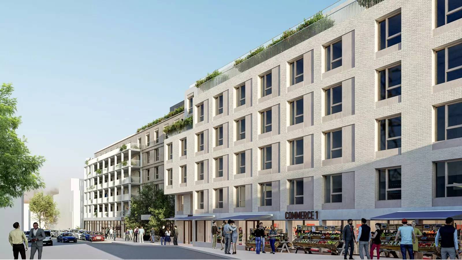 GENTILLY 508 chambres résidence étudiante et jeunes actifs et hôtel 114 chambres