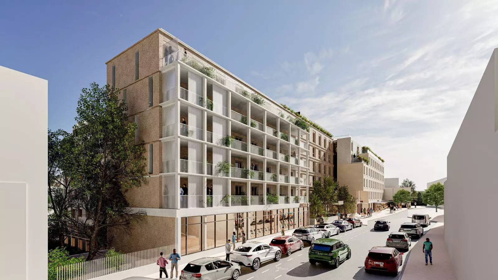 GENTILLY 508 chambres résidence étudiante et jeunes actifs et hôtel 114 chambres