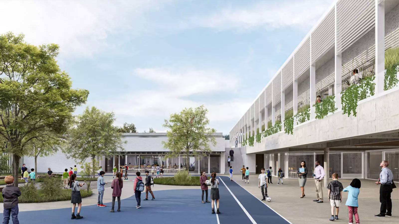 HERBLAY-SUR-SEINE Groupe scolaire des Tartres 350 élèves