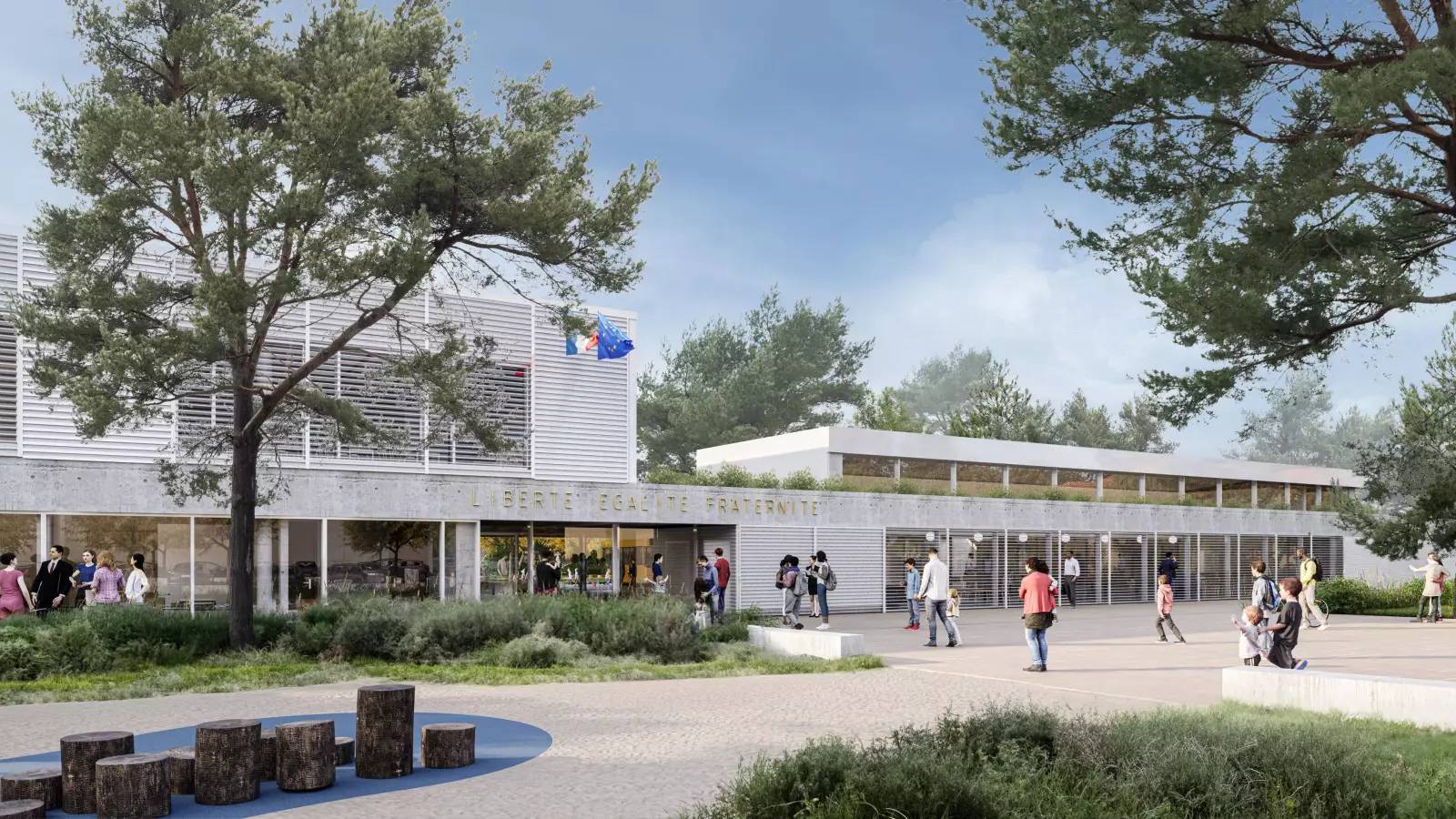 HERBLAY-SUR-SEINE Groupe scolaire des Tartres 350 élèves