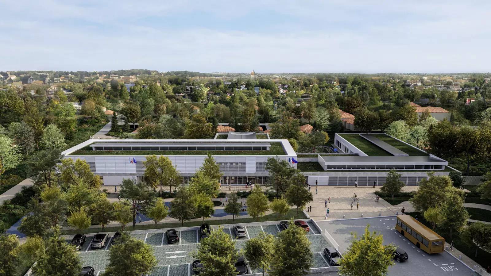 HERBLAY-SUR-SEINE Groupe scolaire des Tartres 350 élèves