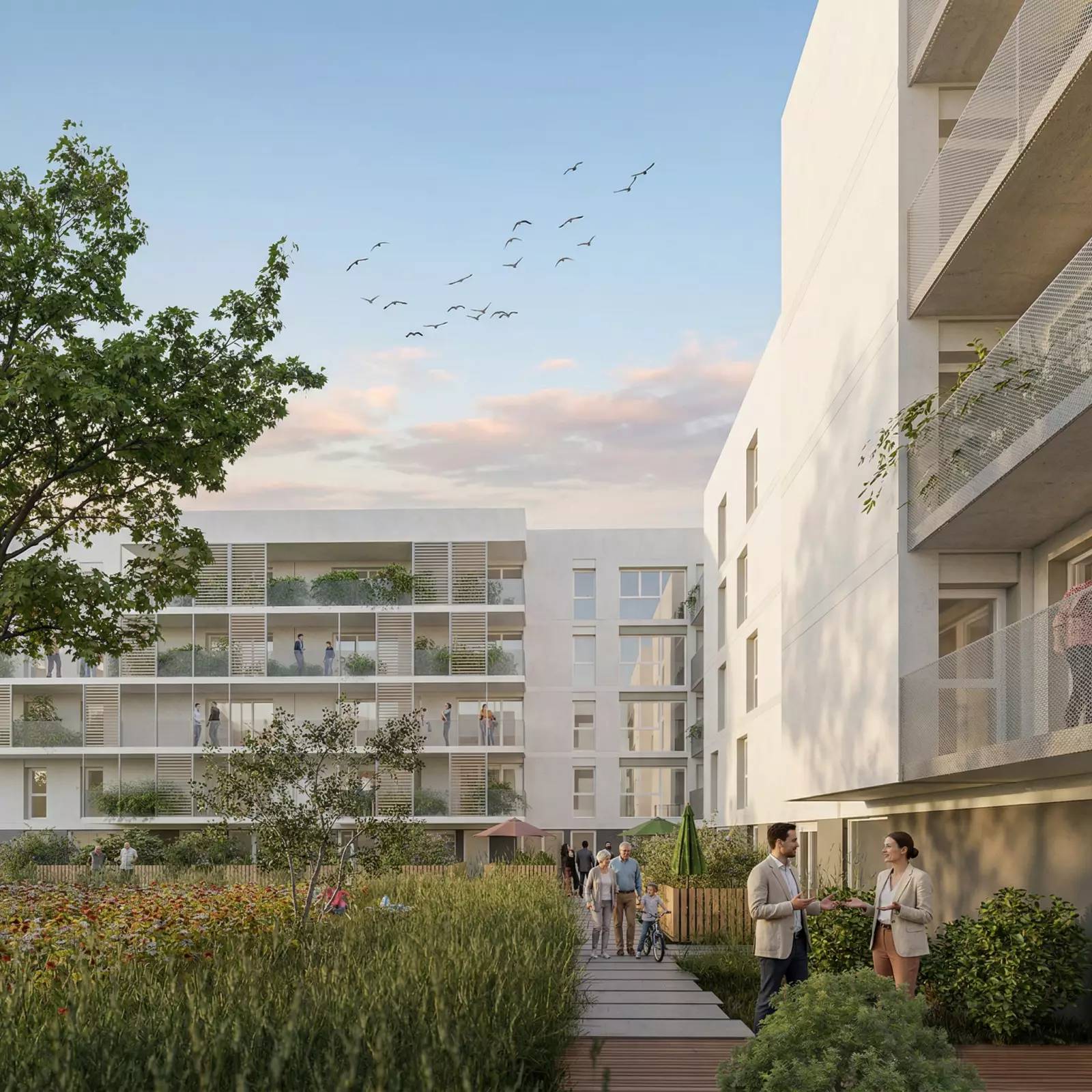 EVRY-COURCOURONNES 91 logements