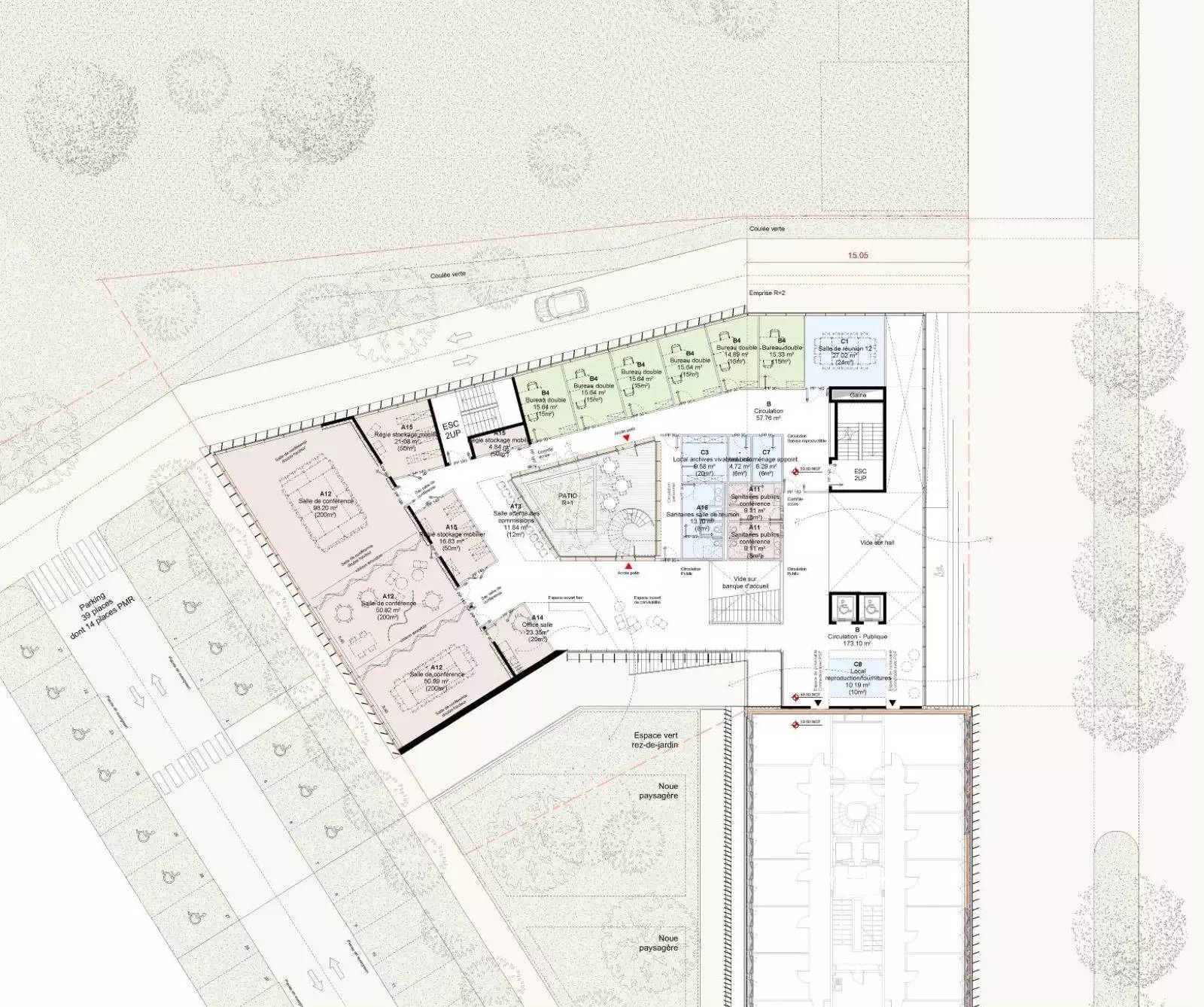 LA ROCHE-SUR-YON Construction de la MVA et réhabilitation énergétique de la MDS et du PSF