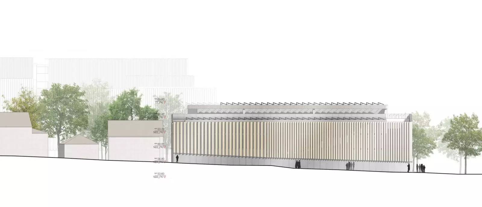 LA ROCHE-SUR-YON Construction de la MVA et réhabilitation énergétique de la MDS et du PSF