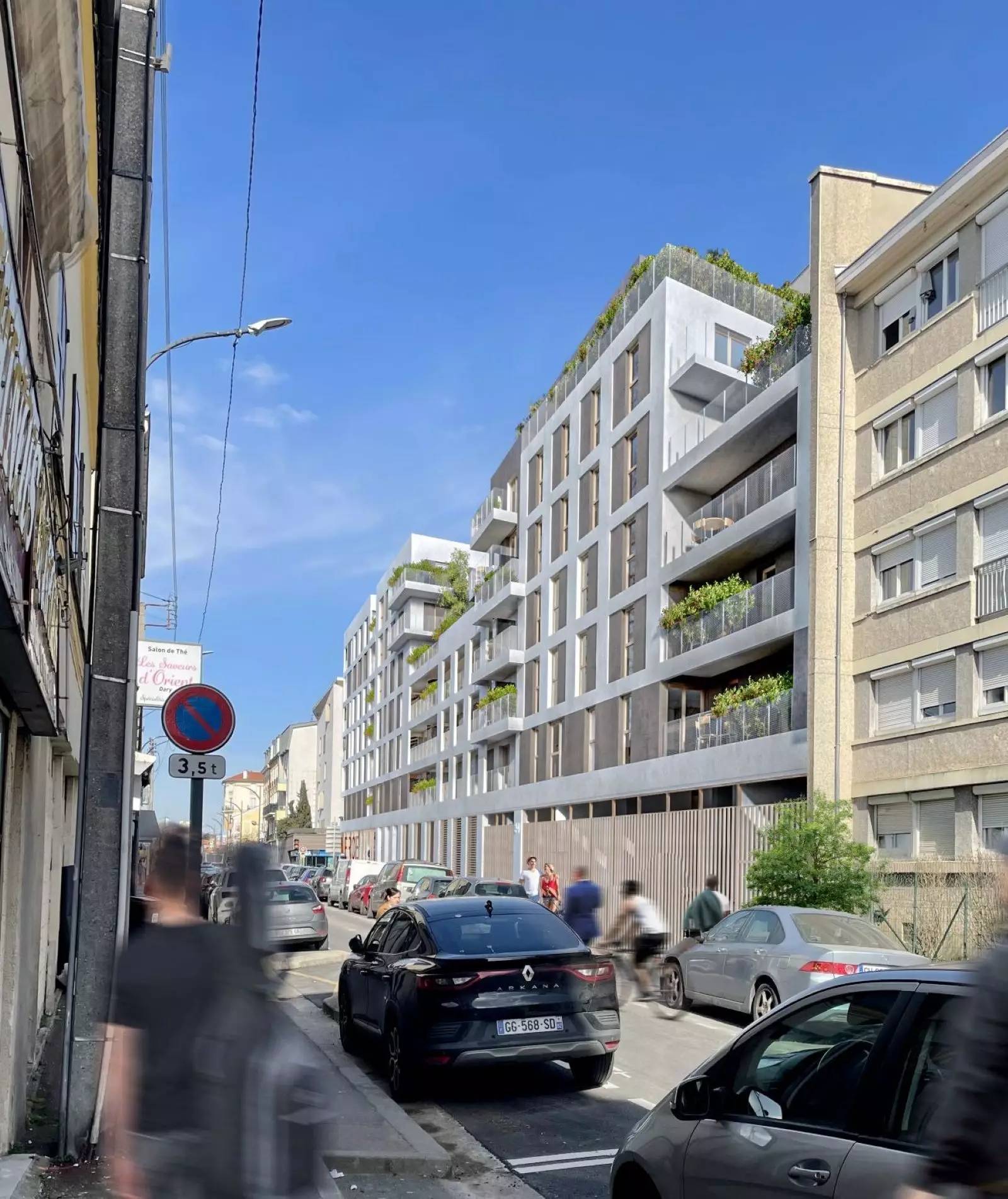 ARGENTEUIL 53 logements et commerces