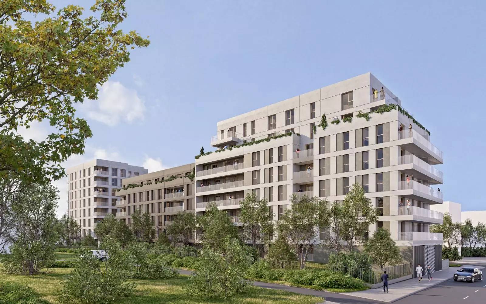 EPINAY-SUR-SEINE 97 logements et un parc de stationnement